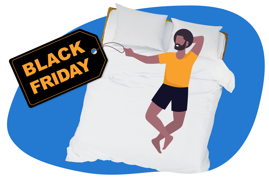 Black friday outlet pillow sale